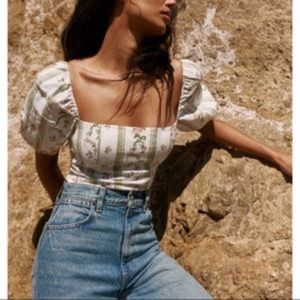 Reformation Arancini Top